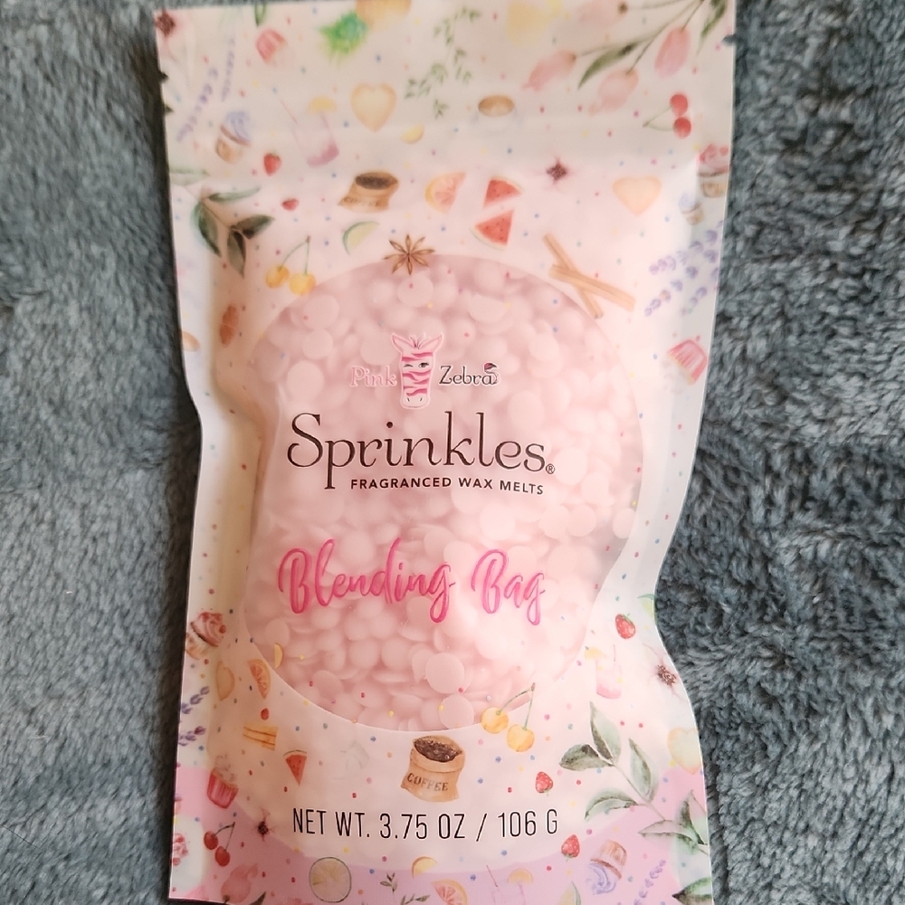 Pink Zebra Sprinkles Blending Bag - Aloha Flower